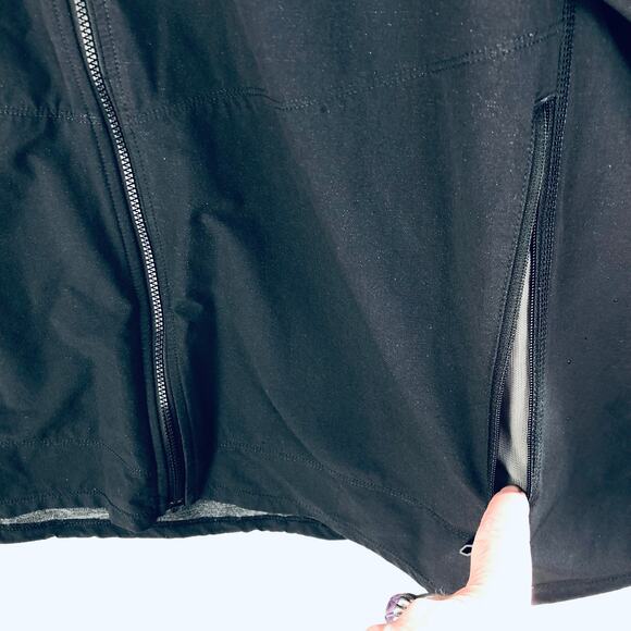 Eddie Bauer First Ascent Soft Shell Jacket Men's SZ 2XL Pockets Full Zip Black - Picture 5 of 15